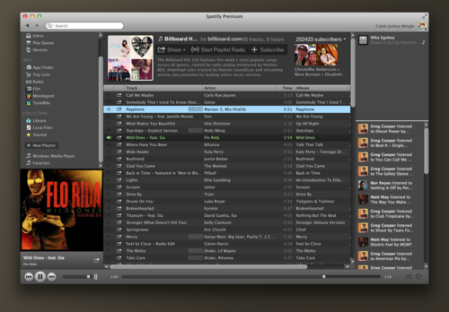 Spotify Screenshot